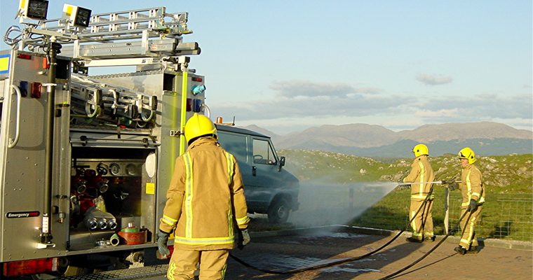 Firefighting on Lismore (1)