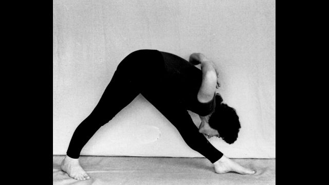 Parsvottanasana 1982 Parsvottanasana (sideways extension) 1982