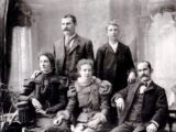 Clara Emma Haycock and Patrick Joseph O'Regan wedding 1898