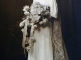 Isabel O'Regan Dowling in veil handmade by nuns in Dundalk
