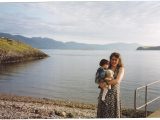 Anne and Emily at the ferry August 1993 Anne and Emily at the ferry August 1993