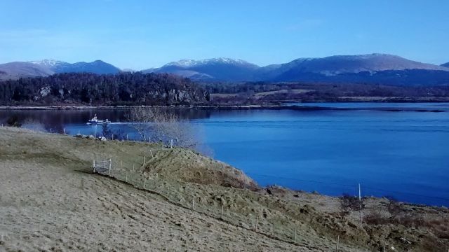 Looking north from Stronacraoibh March 2016 Looking north from Stronacraoibh March 2016