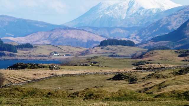 Ben Nevis from Lismore