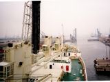 The Snow Delta leaving Antwerp 15 March 1998