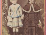 Dowling, Ann & Nora, taken c1881, Tait Bros. Hokitika