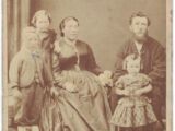 Patrick and Mary Dowling with William, Nora and James