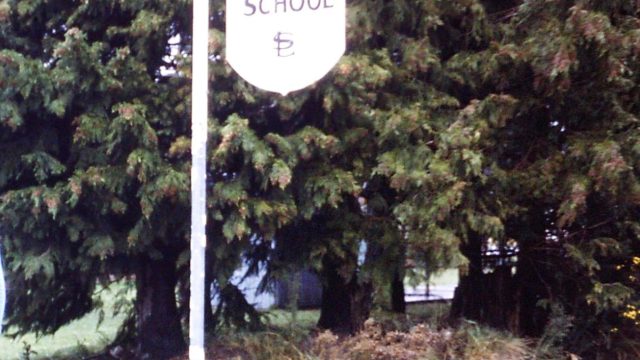 Same place, 1979. No longer there.