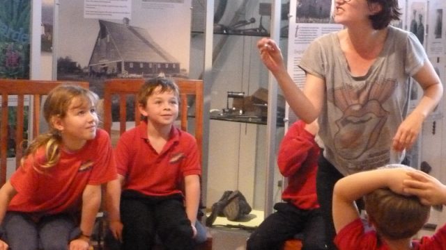 Bel MacColl and Donald MacCormick at Children's book week 2016