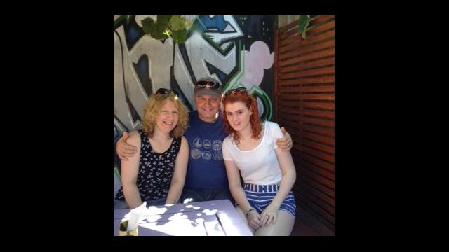 Sara with Norma and Gilleasbuig