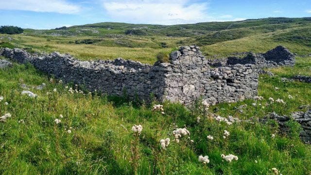 Cuil na Gallanach house remains