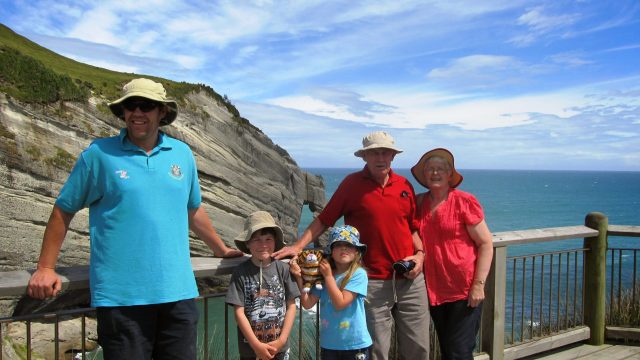 MacColl family in New Zealand, 2013