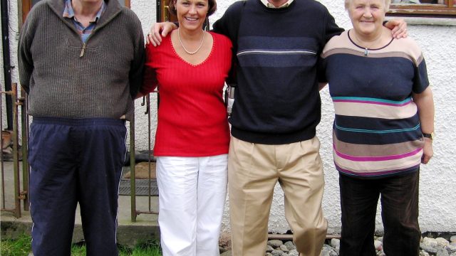 With Donnie and Iris MacColl