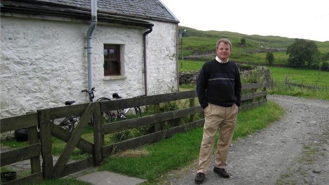 Seeing where his ancestors lived