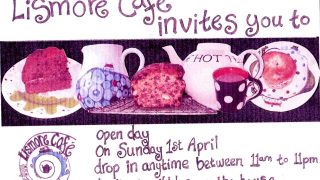 Café opening invite