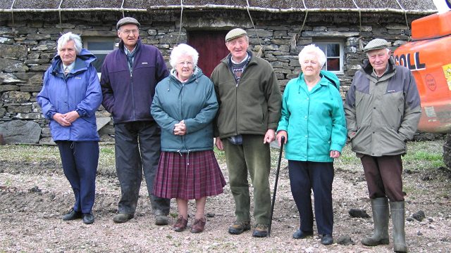 Margaret MacDonald, Duncan Livingstone, Cathie Carmichael, Duncan MacGregor, Mairi Smith, Jimmie MacCormick