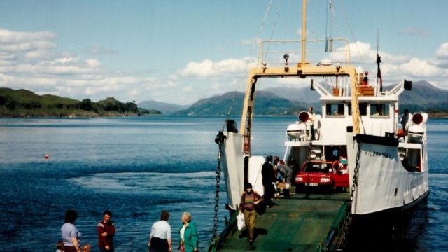 Car ferry MV Eigg Car ferry MV Eigg