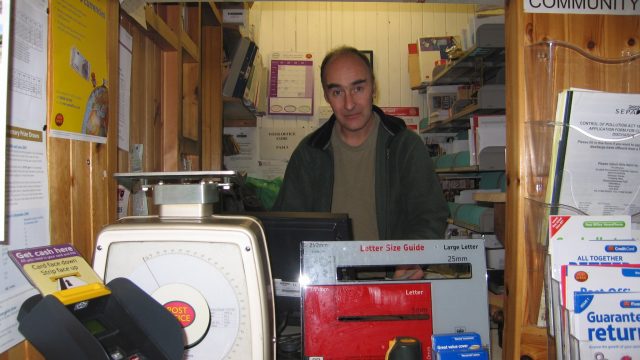 David at the Post Office