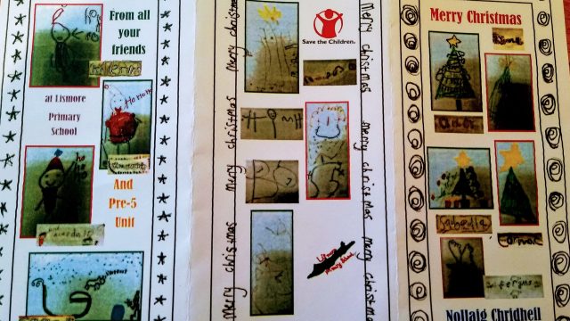 The island christmas card