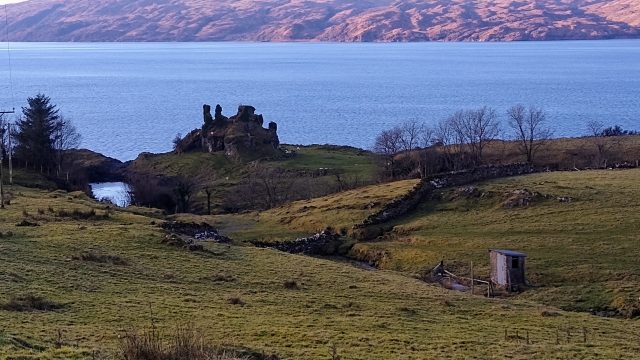 Castle Coeffin from afar