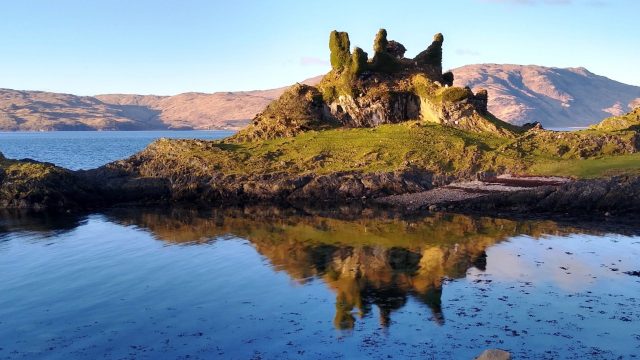 Castle Coeffin in full sun