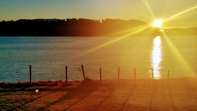 WInter sunrise