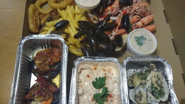 Seafood platter from the cafe November 2020 Seafood platter from the cafe November 2020