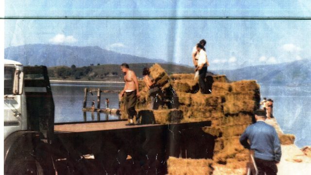Muirhead Hay lorry at Port Appin 1978 Muirhead Hay lorry at Port Appin 1978