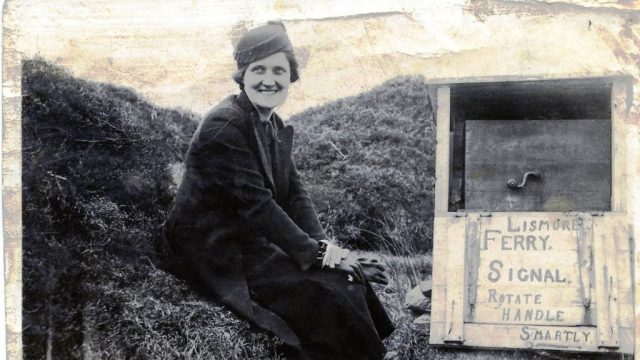 The signal to call the north end ferry The signal to call the north end ferry