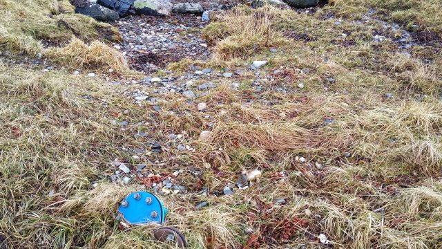 Water pipe from, Port Appin 2007 Water pipe from, Port Appin 2007